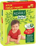 Komili Bebe 4 Numara Maxi 88'li Aylık Paket Bebek Bezi