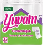 Komili Yuvam 2 Katlı 32 Rulo Tuvalet Kağıdı