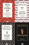 Koridor Yayıncılık Dünya Edebiyatı 4 Kitap Bez Ciltli Koleksiyon Baskı Suç Ve Ceza Sefiller Dönüşüm Bir Idam Mahkumu