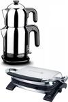 Korkmaz A369 Demtez Çay Makinesi Inox Ve Tostkolik Tost Makinesi Inox