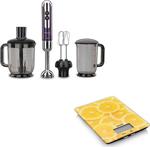 Korkmaz Mia Mega Lavanta Blender Set A447-08 Ve Schafer Tartı