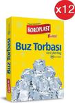 Koroplast 196 Küp 7 Adet 12'li Paket Buz Torbası