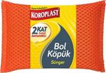 Koroplast 2 Kat Kadar Dayanıklı Bol Köpük Sünger