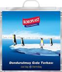 Koroplast 50x52 cm Kilitli Dondurulmuş Gıda Torbası