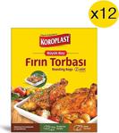 Koroplast Büyük Boy Fırın Torbası 2'Li X 12 Paket (45X50)