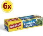 Koroplast Buzdolabı Poşeti Küçük Boy 40 Lı 20X30 Cm X 6 Adet