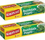 Koroplast Buzdolabı Poşeti Orta Boy 20 Adet - 2'Li