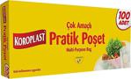 Koroplast Çok Amaçlı Pratik Poşet 35X45 100'Lü