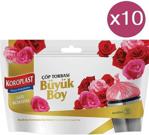 Koroplast Gül Kokulu Büyük Boy 65x80 cm 10 Adet 10'lu Paket Çöp Torbası