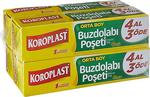 Koroplast Orta Boy 24X38 Cm 20'Li 4 Al 3 Öde Buzdolabı Poşeti