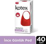 Kotex Lightdays Parfümlü 40'Lı Ped