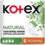 Kotex Natural Ultra Sıngle Normal Ped 8'Li 4 Adet