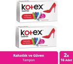 Kotex Tampon 16'Lı Normal - 2'Li Paket