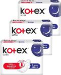 Kotex Ultra Gece 6'Lı 3 Adet Hijyenik Ped