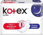 Kotex Ultra Gece Hijyenik Ped 6X 6 ( 36 ) Adet