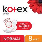 Kotex Ultra Kanatlı Normal 8'Li Hijyenik Ped