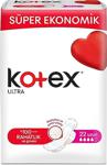 Kotex Ultra Kanatlı Uzun 22'li Süper Ekonomik Hijyenik Ped