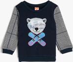 Koton Erkek Bebek Pul Detayli Sweatshirt