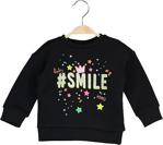 Koton Siyah Kız Bebek Sweatshirt