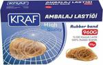 Kraf Ambalaj Lastiği %100 Kauçuk 50Gr 960G