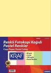 Kraf Fotokopi Kağıdı Pastel 5 Renk 100Lü