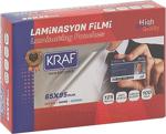 Kraf Laminasyon 125 Mikron 65Mm X 95Mm 100 Lü Paket