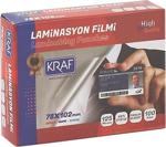 Kraf Lami̇nasyon Fi̇lmi̇ 78X102Mm 125Mic 100Lü 2127