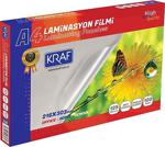 Kraf Laminasyon Filmi Parlak A4 100 Mic 100'Lü 2120