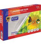 Kraf Laminasyon Filmi Parlak A5 125 Micron 100'Lü