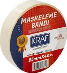 Kraf Maskeleme Bandı 25 Mm X 40 Mt