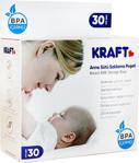 Kraft 30\'lu Süt Saklama Poşeti