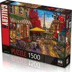 Ks Games 1500 Parça Paris'Te Akşam Puzzle