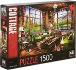Ks Games 1500 Parça Renkli Dağ Evi Puzzle