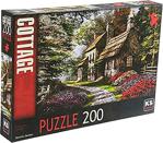 Ks Games 200 Parça Carnation Cottage Puzzle - Dominic Davison