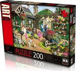 Ks Games 200 Parça Puzzle Glenny'S Garden Shop 24004 Lisanslı Ürü