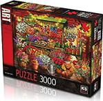 Ks Games 3000 Parça Puzzle Market Stall 23002