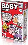 Ks Games Baby Puzzle Okul Öncesibaby Puzzle Çiftlik Hayvanları