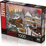 Ks Games Karlı Bir Gün - 1000 Parça Puzzle