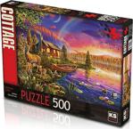 Ks Games Lakeside Cabin 500 Parça Puzzle