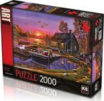 Ks Games Lakeside Cottage 2000 Parça Puzzle