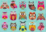 Ks Multi Owls 500 Parça Puzzle