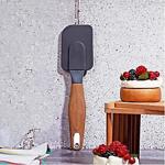 Ksv Wooden Desen Silikon Spatula