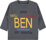 Kujju Penye Sweatshirt 3-9 Ay Füme