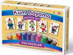 Kumbo Eğlenceli Palyaçolar Kum Boyama Aktivite Seti 5'Li Paket