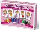 Kumbo Kum Boyama Sevimli Prenses Kum Boyama Aktivite Seti 5\'li Paket