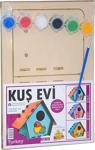 Kumtoys Kuş Evi Boyama Ve Maket Seti