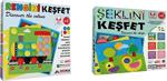 Kumtoys Şeklini Keşfet Ve Rengini Keşfet (2'Li Set)