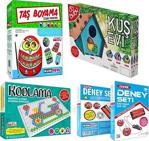 Kumtoys Taş Boyama + Kuş Evi + Kodlama + Deney Seti (4\'lü Set)