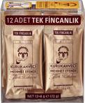 Kuru Kahveci Mehmet Efendi Tek İçimlik Türk Kahvesi 6Gr X 12 Poşet