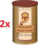 Kuru Kahveci Mehmet Efendi Türk Kahvesi Metal Kutu 2X250Gr